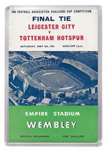 1961 FA Cup Final - Leicester City vs Tottenham Hotspur