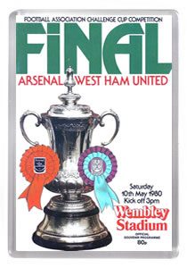 1980 FA Cup Final Programme