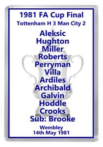 1981 FA Cup Winners