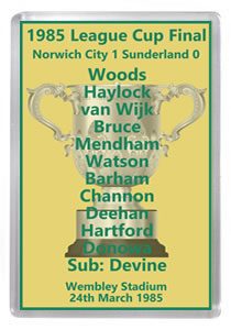 1985 League Cup Winners