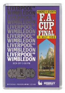 1988 FA Cup Final - Wimbledon vs Liverpool