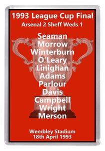 1993 League Cup Winners