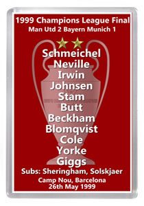 1999 Champions League Winners