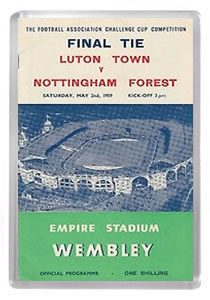 1959 FA Cup Final - N Forest vs Luton Town