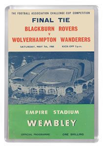 1960 FA Cup Final - Blackburn R vs Wolves
