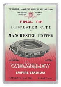 1963 FA Cup Final - Leicester C vs Man Utd