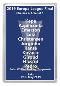 2019 Europa League Winners