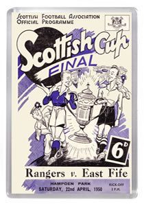 1950 Scottish Cup Final - Rangers vs East Fife