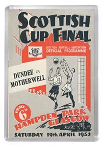 1952 Scottish Cup Final - Motherwell vs Dundee