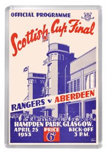 1953 Scottish Cup Final - Rangers vs Aberdeen