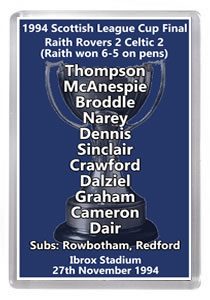 1994 Scottish League Cup Winners