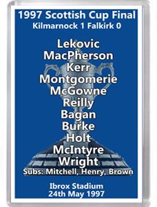 1997 Scottish Cup Final Winners