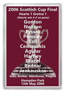 2006 Scottish Cup Final Winners