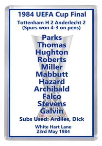 1984 UEFA Cup Winners 2nd Leg