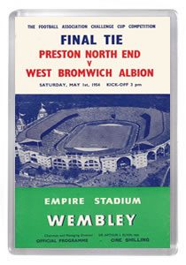1954 FA Cup Final - WBA vs Preston NE