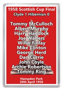 1958 Scottish Cup Final Winners