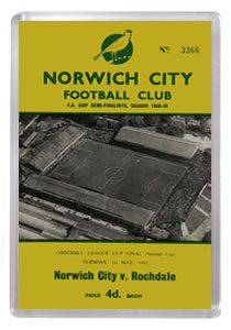 1962 League Cup Final 2nd Leg - Norwich City vs Rochdale