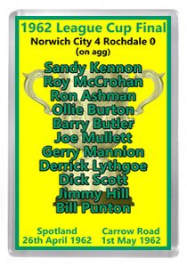 1962 League Cup Winners