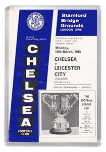 1965 League Cup Final 1st Leg - Chelsea vs Leicester City