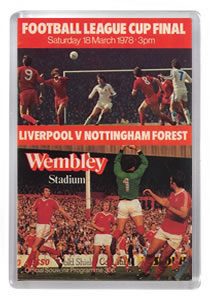 1978 League Cup Final - N Forest vs Liverpool