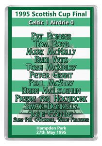1995 Scottish Cup Final Winners