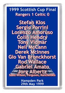 1999 Scottish Cup Final Winners