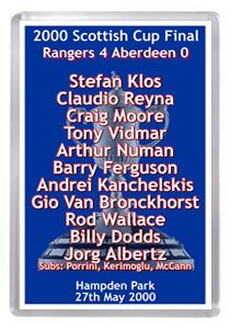 2000 Scottish Cup Final Winners