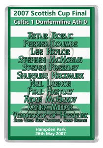 2007 Scottish Cup Final Winners