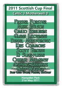 2011 Scottish Cup Final Winners