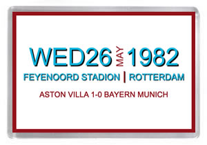 1982 European Cup Final Matchday