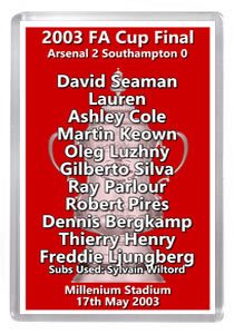 2003 FA Cup Winners