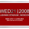 2008 Champions League Final Matchday