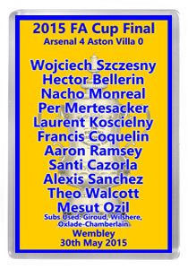 2015 FA Cup Winners