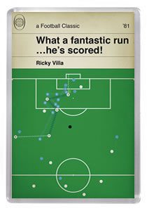 Tottenham / Spurs 087 - Ricky Villa 1981 FA Cup Final Winning Goal