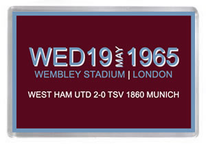 1965 European Cup Winners Cup Final Matchday