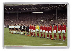 England 008 - 1966 World Cup Final Teams Line Up