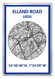 Leeds United 006 - Elland Road Stadium Map