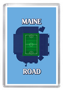 Man City 002 - Maine Road Stadium Plan