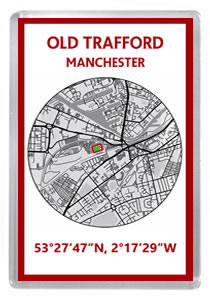 Man Utd 001 - Old Trafford Road Map