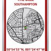Southampton 003 - The Dell Stadium Road Map