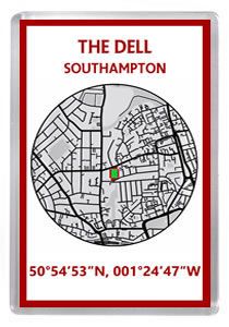 Southampton 003 - The Dell Stadium Road Map