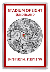 Sunderland 017 - Stadium of Light Road Map
