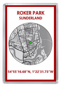 Sunderland 013 - Roker Park Stadium Road Map
