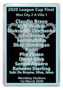 2020 Carabao League Cup Winners