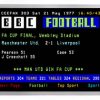 Ceefax - 1977 FA Cup Final