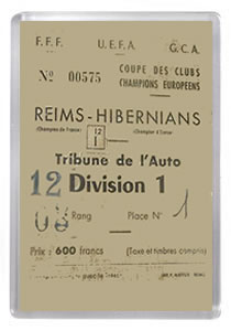 Hibs 042 - 1956 European Cup Semi Final Ticket