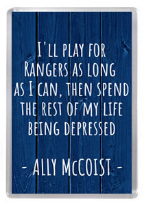 Rangers 023 - Ally McCoist quote