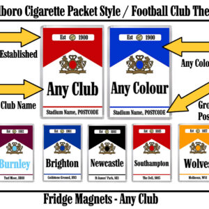 Marlboro Packet - Any Club / Any Colour
