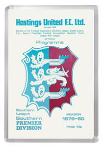 1979/80 Hastings United Programme Cover