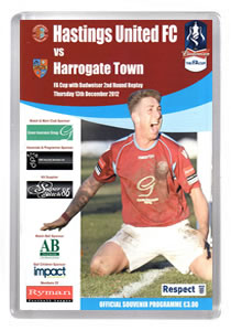 2012/13 FA Cup 2nd Round Replay Hastings United vs Harrogate Town